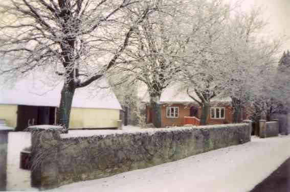 Huset i sne